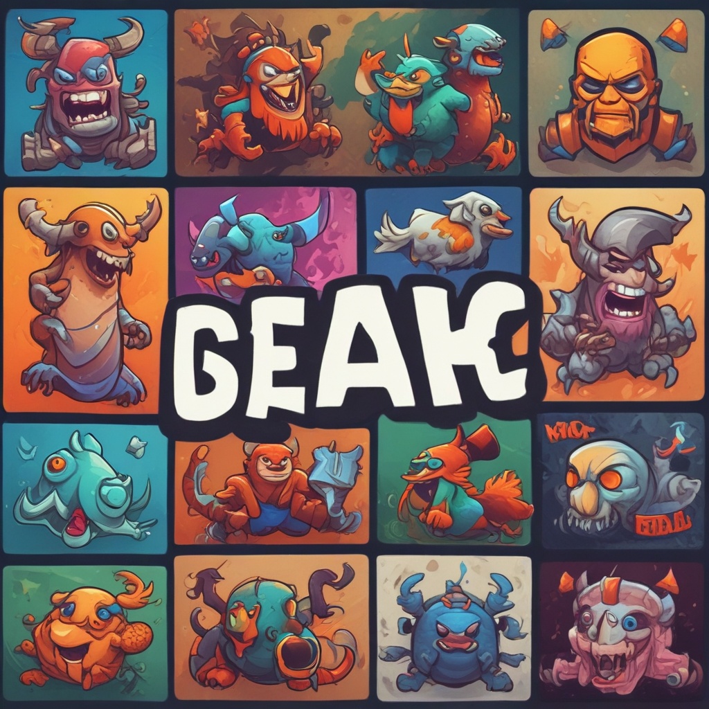 Game logo in top center